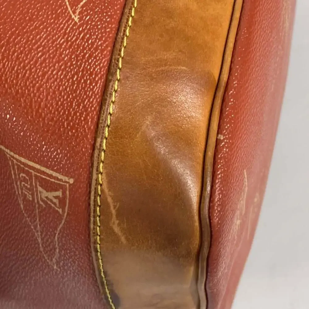 LOUIS VUITTON Brown Leather Shoulder Bag